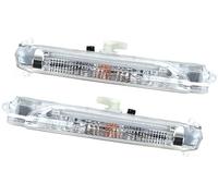 Szwaldaper Feu antibrouillard pour voiture, conduite diurne, pare-chocs avant, pour Cayenne Gts Turbo 2007-2010 7L5941181E 7L5941182E feu de route avant(BLACK Left And Right Side)
