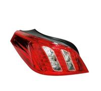 Szwaldaper Feux de freinage arrière Feu voiture Clignotant pare-chocs antibrouillard, for Peugeot, 508 2011-2014 Ensemble feu Pièces Feu stop arrière(BLACK Left)