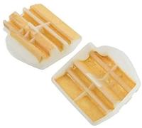 Szwaldaper Filtre à air 2 pièces, for tronçonneuse Husqvarna 445 450 de remplacement 4238 141 0300 et 4238 140 1800 Filtre à air pour tondeuse à gazon