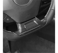 Szwaldaper for Chevrolet, for Camaro, 2017 Up, ABS Voiture Intérieur Volant Décoration Couverture Garniture Autocollants Accessoires De Style Autocollant décoratif pour jantes de voiture(Rot)