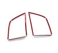 Szwaldaper for Hyundai, Tucson 2015-2020, bouton de commutation volant couleur fibre carbone couverture à paillettes accessoires décoration intérieure Autocollant décoratif pour jantes de voiture