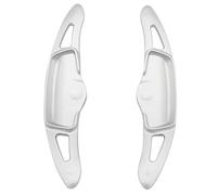 Szwaldaper For Kia, K5 DL3 3e génération GT 1.6 Turbo 2.0 2020 2021 2022 Voiture Volant Shifter Paddle Gear Extend Sticker Accessoires De Voiture Palettes de changement de vitesse(Silver)