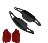 Szwaldaper For Kia, K8, for Hybrid 2021 2022 2023 2024 Autocollants d'extension de palette de changement de volant de voiture Accessoires de voiture Palettes de changement de vitesse(Schwarz)