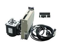 Szwaldaper For servomoteur Hot S 400 W 750 W 60 CST 80 CST, servomoteur C30 17 bits, codeur absolu AC220 V 1,27 nm 2,4 nm for graveur CNC moteur de broche à couple élevé(400w 1.27nm No Brake)