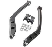 Szwaldaper for Super, S-OCO TS LITE PRO TSX modifié accoudoir de queue moto aile arrière main courante siège passager poignées barre Remplacement du rail d'appui arrière de moto(BLACK A1)