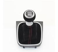 Szwaldaper For VW, for vento, 2005 2006 2007 2008 2009 2010 2011 2012 2013 2014, for, variante Remplacement du pommeau de levier de vitesse de voiture(Rot)