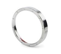 Szwaldaper Garniture de couvercle d'anneau lunette jauge compteur vitesse moto, for Harley, Sportster XL883 XL1200 XL 883 1200 Bague de compteur de vitesse moto(Chrome)