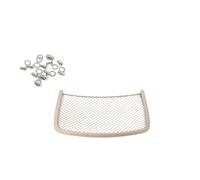 Szwaldaper Housse de Rangement for siège et Dossier de Voiture, Compatible avec Mercedes, Benz, Classe M, GL, GLS, GLE, R (W164, W166, W251), 1669100003 Poche arrière de siège de Voiture(Light Beige)