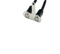 Szwaldaper Interrupteur de moto en acier inoxydable ALLUMÉ ÉTEINT Bouton commutateurs étanche à montage réglable du guidon DC12V Lumière brume Remplacement du garde-boue du scooter électrique(B3)