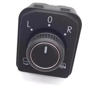 Szwaldaper Interrupteur de rétroviseur de voiture, for Passat, B8L L5TD959565, interrupteur de rétroviseur de recul, bouton de rétroviseur pliable Interrupteur de rétroviseur latéral