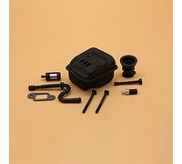 Szwaldaper Kit d'admission de tuyau mazout silencieux d'échappement, for MS 023 025 MS230 MS250 pièces rechange tronçonneuse jardin 11231413200 Silencieux d'échappement pour outils de jardin