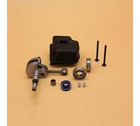 Szwaldaper Kit de boulons silencieux joint d'huile roulement vilebrequin, for MS250 MS230 MS 250 230 210 025 023 021, pièces rechange for tronçonneuse Silencieux d'échappement pour outils de jardin