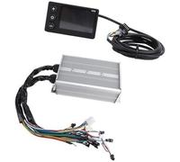 Szwaldaper Kit de contrôleur Moteur sans balais 36 V 48 60 1500 W 50 A Scooter électrique Écran LCD, for vélos électriques Contrôleur de Trottinette électrique