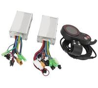 Szwaldaper Kit de contrôleur sans balais 500 W, kit à Double entraînement avec écran LCD for Scooter électrique, contrôle Mise Niveau Contrôleur de Trottinette électrique