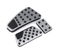 Szwaldaper Kit de coussinets de pédale de frein de pédale d'accélérateur, for Dodge, Ram 2011-2019 1500 2500 3500 5500 Ensemble de couvre-pédales de voiture