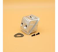 Szwaldaper Kit de joint vis silencieux d'échappement, for Husqvarna, 435 440 440E 445 445E 450, pièces rechange for tronçonneuse jardin 544147702 Silencieux d'échappement pour outils de jardin