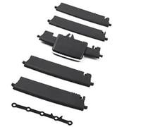 Szwaldaper Kit de réparation de clips de sortie d'aération, for Mercedes-Benz, W166 ML GL GLS GLE 2011 - 2018 Clip pour grille d'aération de voiture(BLACK Rear Left)
