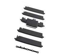 Szwaldaper Kit de réparation de clips de sortie d'aération, for Mercedes-Benz, W166 ML GL GLS GLE 2011 - 2018 Clip pour grille d'aération de voiture(BLACK Rear right)
