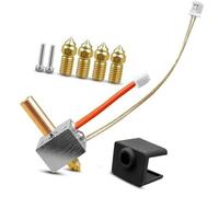 Szwaldaper Kit d'extrémité Chaude assemblée for imprimante 3D, for thermistance Elegoo Neptune 4/4 Pro NTC 100K Affaires, Industrie Science Sonde de température pour Impression 3D(Black Normal Speed)