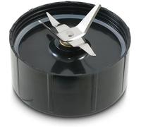 Szwaldaper Lame plate de remplacement, for mélangeur Magic Bullet Blender Juicer MB1001 250W, tête transversale en forme croix Couvercle de mixeur