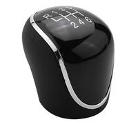 Szwaldaper Levier de changement de vitesse en cuir PU for voiture à 6 vitesses, for Ford, for Mondeo IV S-MAX C-MAX, for Transit, for Focus MK3 MK4 Kuga