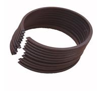 Szwaldaper Lot de 10 segments de piston 58 mm x 1,5 mm for tondeuse à coussin d'air M120X et plus, for STIHL, for Husqvarna, kit de réparation de cylindre d'outils de jardin Segment de piston pour tro