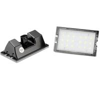 Szwaldaper Lot de 2 éclairages de Plaque d'immatriculation LED 12 V for Land Rover, Discovery 3, 4, LR3, LR4, Freelander 2, LR2, Range Rover, Sport Éclairage de Plaque d'immatriculation