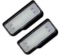 Szwaldaper Lot de 2 Feux de Plaque d'immatriculation for Mercedes Benz W203 5D 4D, Feux arrière LED Blancs 12 V Éclairage de Plaque d'immatriculation