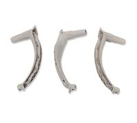 Szwaldaper Lot de 3 poignées de porte intérieures de voiture, gauche et droite, for, E70 X5 2007-2013 X6 E71 E72 2008-2014 Couvercle de poignée de porte extérieure(BLACK Grey)