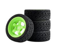 Szwaldaper Lot de 4 éponges for pneus et Roues, for HPI, for Tamiya, 1/10 1:10 Touring Car RC 6030-8014 Pneus pour Voitures télécommandées(6030G-8014)