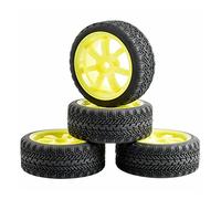 Szwaldaper Lot de 4 pneus de Roue, for HSP, for HPI, 1/10 1:10 on-Road Car RC 9005-8006 Insert Sponge Pneus pour Voitures télécommandées(9005Y-8006)