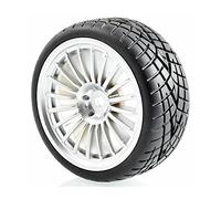 Szwaldaper Lot de 4 pneus de Vitesse for Jantes en éponge, for HSP, 1/10 1:10 Touring Car RC Rim04-8001 Pneus pour Voitures télécommandées(Rim04S-8001)
