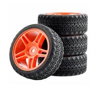 Szwaldaper Lot de 4 pneus en Caoutchouc ABS for HSP, for HPI, Voiture Tout-Terrain 1:10 RC 905-8006 Pneus pour Voitures télécommandées(905R-8006)