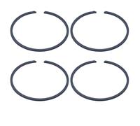 Szwaldaper Lot de 4 segments de piston 40 mm x 1,2 mm for débroussailleuse FS400 MS210 ST021 MS230 ST023 MS201 MS201T MS211 Reconstruction de cylindre de tronçonneuse Segment de piston pour tronçonneu