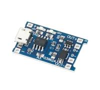 Szwaldaper Lot de 5 modules d'alimentation convertisseur DC-DC MT3608, Sortie maximale 28 V 2 A, for Arduino, kit de Bricolage Carte convertisseur CC-CC(1pcs 18650 Micro)