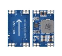 Szwaldaper Mini560 5A Sortie Haute Efficacité 3.3V 5V 9V 12V Convertisseur DC Abaisseur Régulateur de Tension Module d'alimentation Stabilisé Buck Carte convertisseur CC-CC(Mini560 5v)