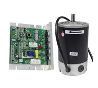 Szwaldaper Moteur de tour à balais CC 550 W 750 W, for mini-tour CJ 0618 CD 210 V WM210 V, accessoires et pièces de machine moteur de broche à couple élevé(750w Add Board 220v)