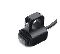 Szwaldaper Moto étanche 12V 16A VTT Sommeil de commutateur guidon Turn Signal Light High/Faible faisceau AU Off sur les commutateurs Remplacement du garde-boue du scooter électrique(FZ2778-Black)