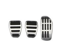 Szwaldaper Pédales de Voiture at MT, for Renault, Laguna X91 2008 2009 2010 2011 2012 2013 2014 2015, Frein d'accélérateur, sans perçage, tampons de Couverture de pédale Pédales de Voiture(3 PCS)