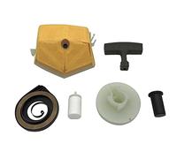 Szwaldaper Pièces de rechange tronçonneuse à ressort poulie démarreur recul filtre Air, for Husqvarna, 51 55, for Rancher, EPA EU1 503 89 81-01 Pièce de tondeuse