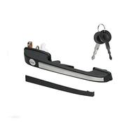 Szwaldaper POIGNÉE DE PORTE AVANT EXTÉRIEURE DROITE AVEC 2 CLÉS, for, 80 1978-1986 100 1977-1983 813837206C 813837206 Poignée de porte extérieure