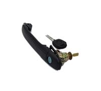 Szwaldaper Poignée de porte avant gauche droite avec barillet de serrure, for Ford, GALAXY 1995-2006 6K0837205 6K0837206 longueur de broche 33MM Poignée de porte extérieure(1pcs)