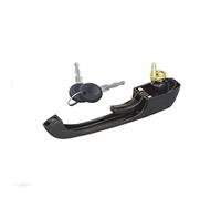Szwaldaper POIGNÉE DE PORTE AVANT GAUCHE DROITE NOIRE AVEC 2 CLÉS, for VW, LT 281-363 OEM 251837205H 113837205MS 251837205B Poignée de porte extérieure