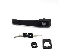 Szwaldaper Poignée de porte gauche droite avec barillet de serrure, for VW, TRANSPORTER T1 207 307 407 208 308 408 209 309 409 Motorhom 6017600159 6707600159 Poignée de porte extérieure