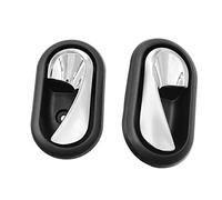 Szwaldaper Poignées de porte intérieures de voiture, bouton de porte intérieure, for Renault, Logan Duster 2012 2013 2014 2015 2016 8200733848 8200733847 Poignée de porte intérieure de voiture