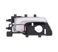 Szwaldaper Poignées de porte intérieures de voiture Décoration Furte 2009-2012 Poignée intérieure gauche droite ABS Chrome Accessoires auto Poignée de porte intérieure de voiture(Front Left)
