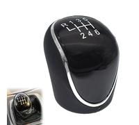 Szwaldaper Pommeau de levier de vitesse 6 vitesses, for Ford, for Mondeo Mk4 S-Max C-Max, for Focus Mk2, for Kuga, bras de levier de vitesse en cuir, accessoires de voiture