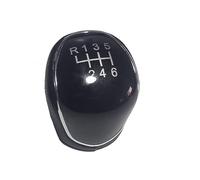 Szwaldaper Pommeau de levier de vitesse de voiture, guêtre de levier de vitesse, couvercle de démarrage, HandBall, for Ford, for C-Max 2007 2008 2009 2010(6 speed gear knob)