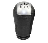 Szwaldaper Pommeau de levier de vitesse manuel 5/6 vitesses, for Ford, for Focus C-Max 2003 2004 2005 2006(5 speed silver knob)