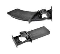 Szwaldaper Porte-gobelet Avant Gauche Droit Porte-gobelet Noir, for BMW, for E60 E61 M5 525i 528i 530i 535i 2004-2010 51459125622 51459125626 Porte-gobelet pour Voiture(Black Right Straight)